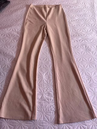 Pantalones de mujer beige