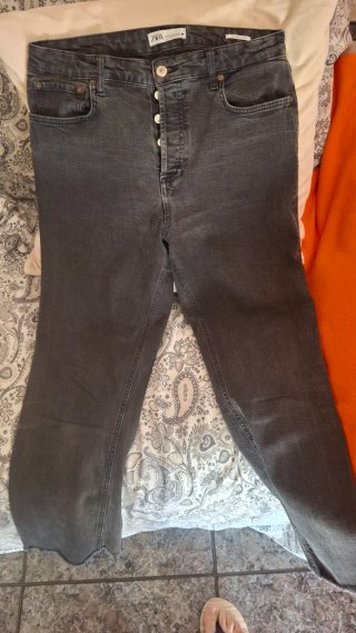 Tejanos Zara Gris Talla M