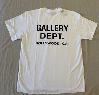 Camiseta Gallery Dept. Blanca