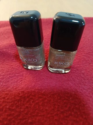 2 Esmaltes de uñas Kiko Milano