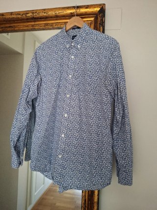 Camisa estampada de caballero