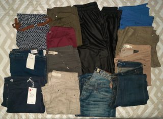 Lote de 13 pantalones variados