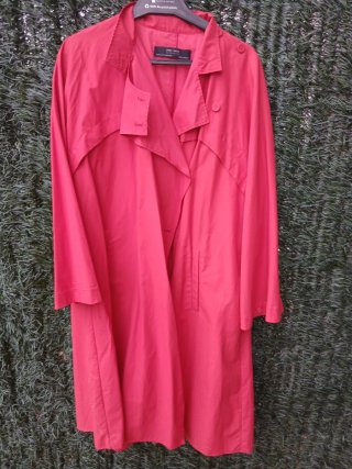Gabardina Trench Roja ZARA BASIC