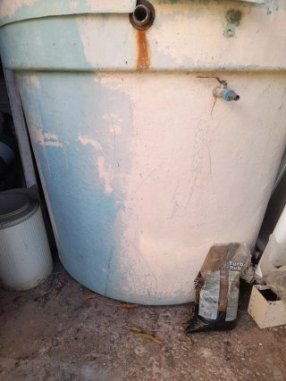 Depósito de agua de poliéster 1500 litros