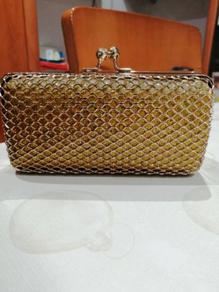 Bolso de Fiesta Dorado