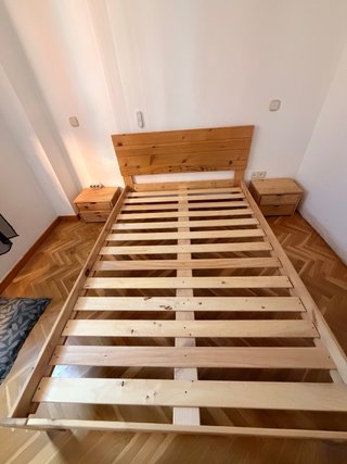 Juego de Dormitorio de Madera