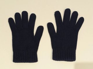Guantes de Lana Azul Marino