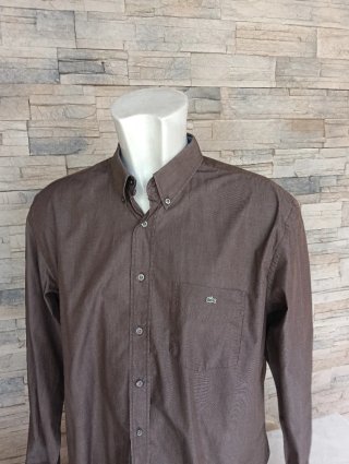 Camisa Lacoste Marrón