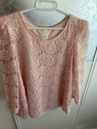 Blusa Claudie Pierlot Rosa Talla L