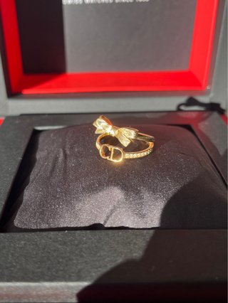 Anillo Dior CD Bow
