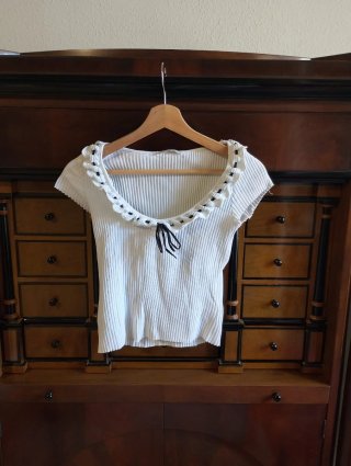 Camiseta Zara Blanca Talla M