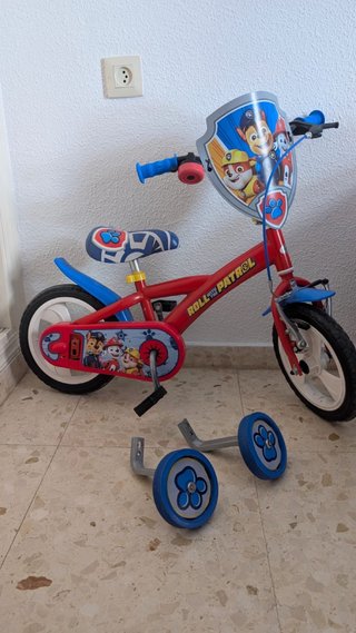 Bicicleta Infantil Patrulla Canina