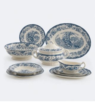 Vajilla La Cartuja de Porcelana