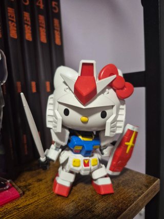 Figura Hello Kitty Gundam
