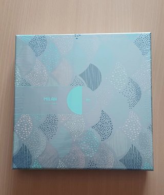 Caja Regalo Material Escolar Milan Silver