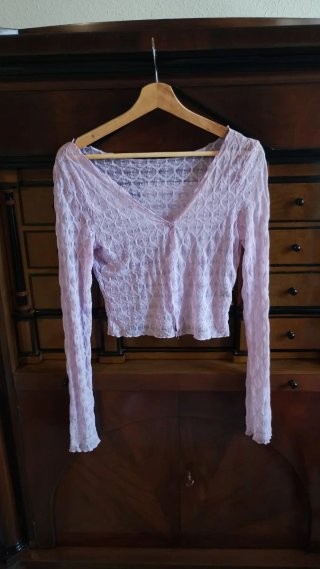 Camisa ligera Dazy rosa talla M
