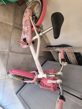 Bicicleta Infantil Btwin Rosa