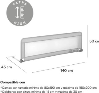 Barrera de Cama Jané 140 cm