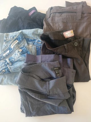 Pack de 4 pantalones largos de mujer