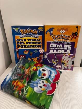 Lote 2 Guías Pokémon y Álbum