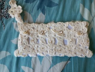 Cartera de Fiesta a Crochet