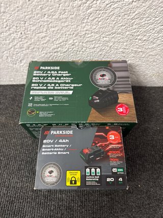 Batería y Cargador Parkside 20V