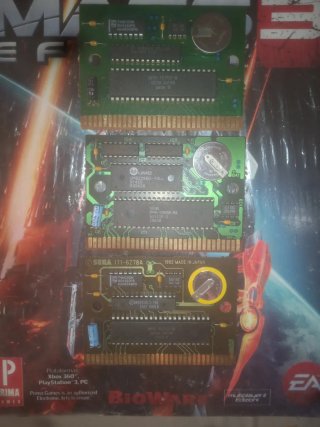Lote de 7 Placas PCB Sega Mega Drive de 1992.