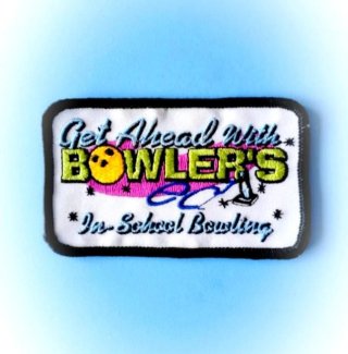 BOWLER'S - Parche textil bordado