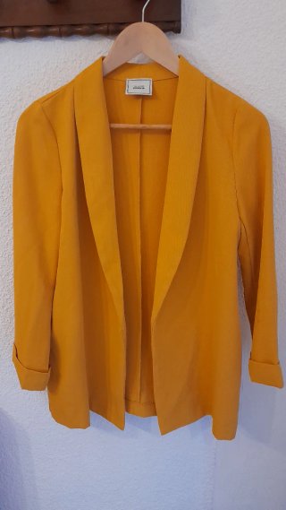 Blazer Mostaza Pimkie Talla S