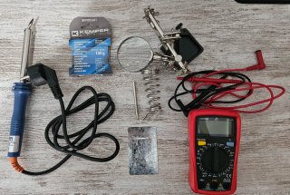 Kit de Soldadura y Multímetro Digital Lexman