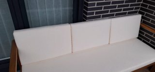 Cojines respaldo para sofá de jardín o terraza