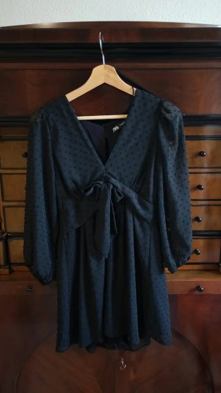 Mono corto negro Zara talla XS