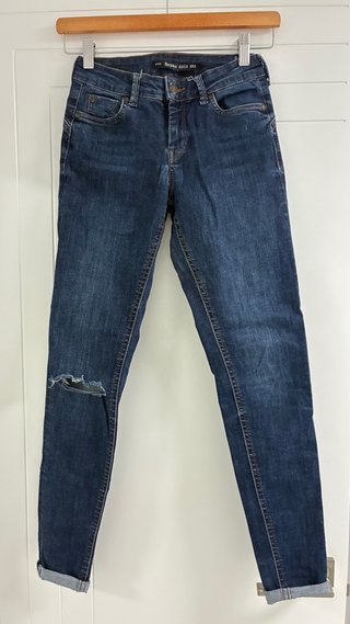Pantalones vaqueros tiro bajo