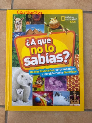 Libro A qué no lo sabías?