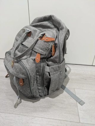 BabbleRoo Mochila de Pañales Bebé Gran Capacidad