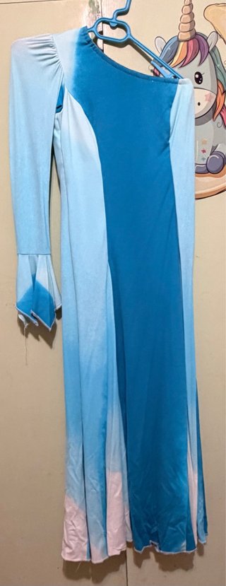 Vestido de Flamenco Azul
