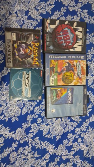 Lote de Juegos Sega Mega Drive y PlayStation 1