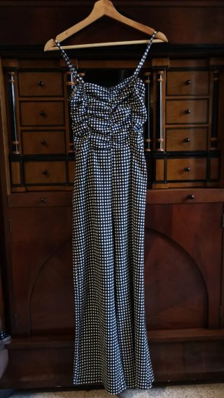 Mono Vichy Bershka XS