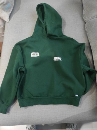 Sudadera Verde Talla XS, COMO NUEVA