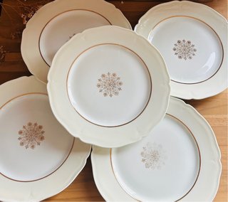 Platos llanos Limoges
