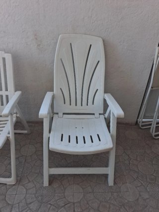 Sillón de jardín o playa reclinable