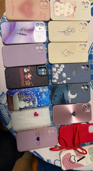 Lote de 14 Fundas para iPhone 12