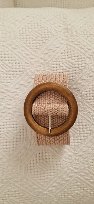 Cinturón Pestana Beige