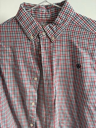 Camisa de cuadros multicolor