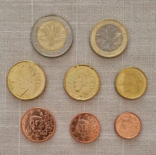 Serie 8 Monedas Euro Francia 2025