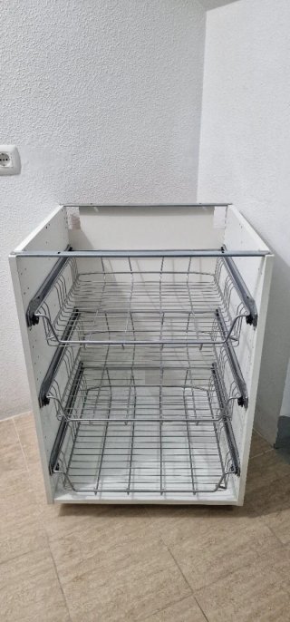 Mueble de cocina con cajones extraíbles