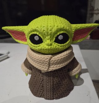 Figura de Grogu (Baby Yoda)