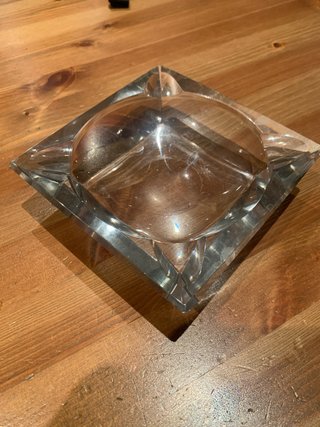 Cenicero de Cristal Vintage