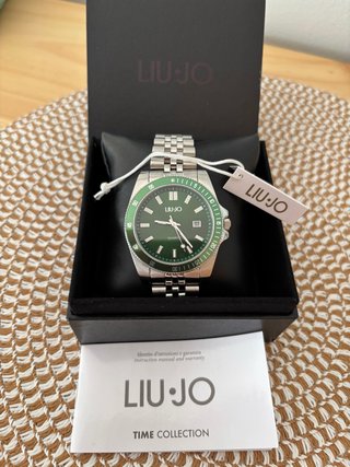 Reloj LIU JO Verde y Plateado