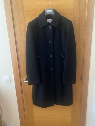 Abrigo negro Calvin Klein Talla M